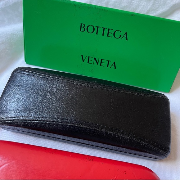 Lux Designer Sunglasses Cases Lot Bundle Bottega Veneta Ted Baker Valentino Flaw - Picture 4 of 6